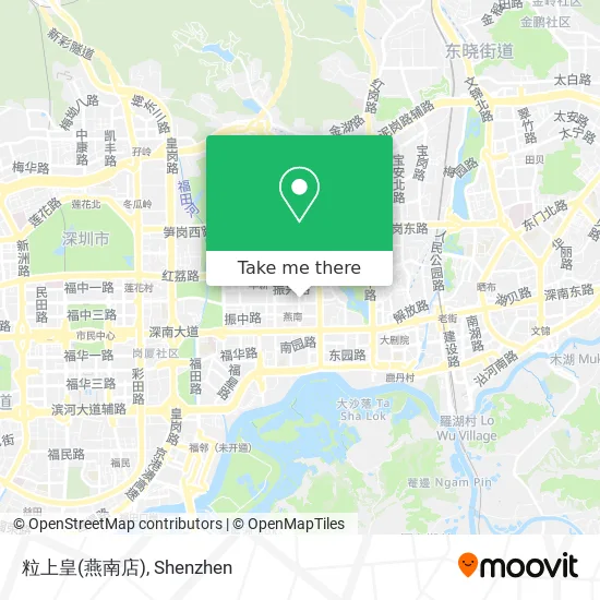 粒上皇(燕南店) map