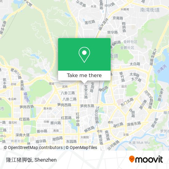 隆江猪脚饭 map