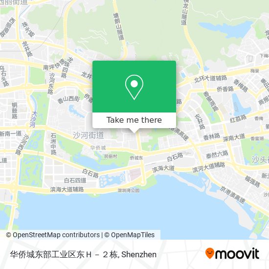 华侨城东部工业区东Ｈ－２栋 map