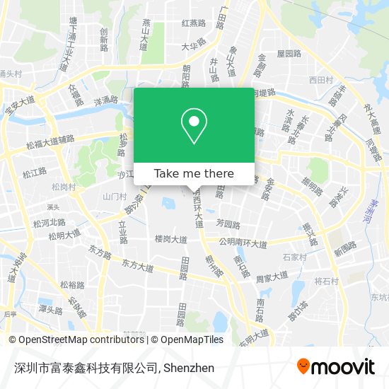 深圳市富泰鑫科技有限公司 map