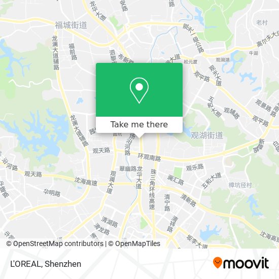 L'OREAL map