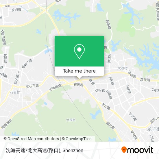 沈海高速/龙大高速(路口) map
