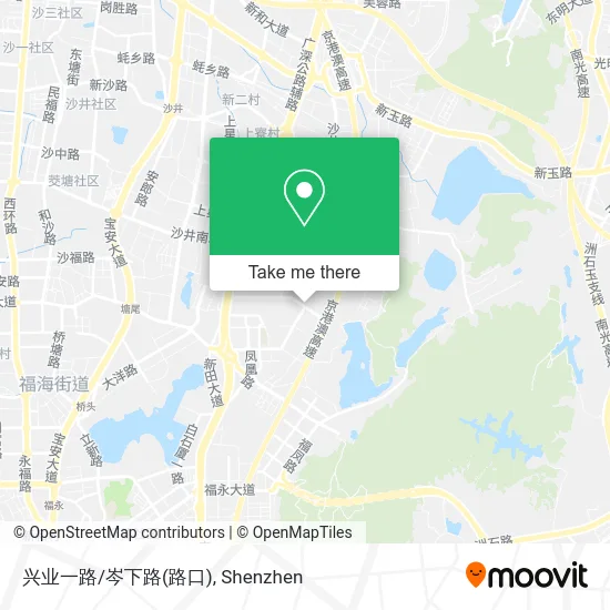 兴业一路/岑下路(路口) map