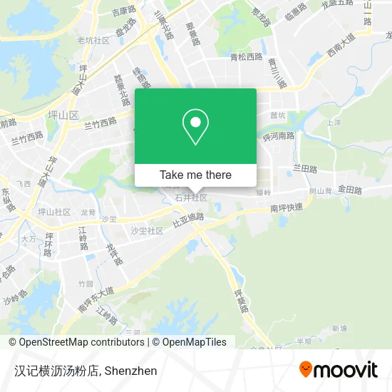 汉记横沥汤粉店 map