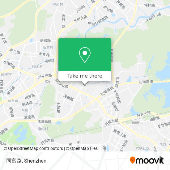 同富路 map