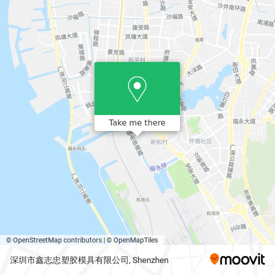 深圳市鑫志忠塑胶模具有限公司 map