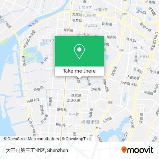 大王山第三工业区 map
