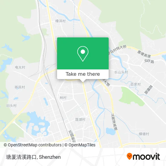塘厦清溪路口 map
