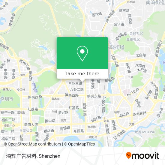 鸿辉广告材料 map