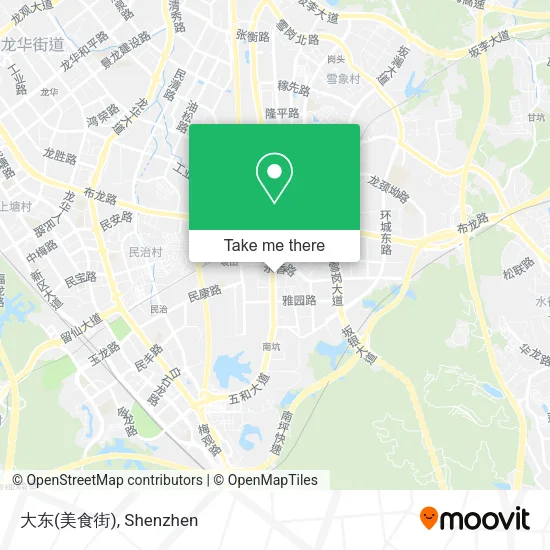 大东(美食街) map