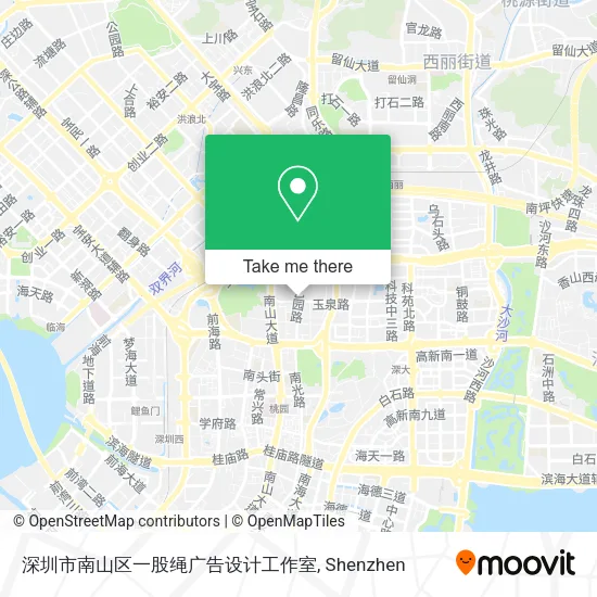 深圳市南山区一股绳广告设计工作室 map