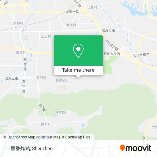 十里香炸鸡 map