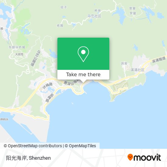 阳光海岸 map