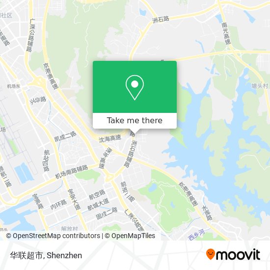 华联超市 map