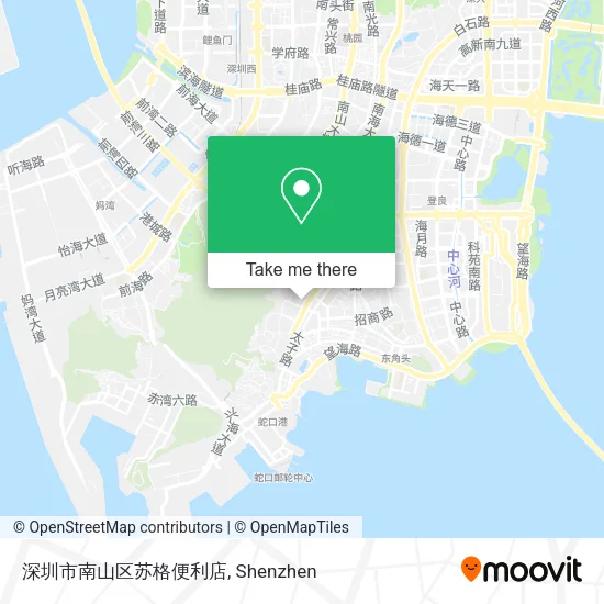 深圳市南山区苏格便利店 map