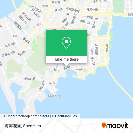 海湾花园 map