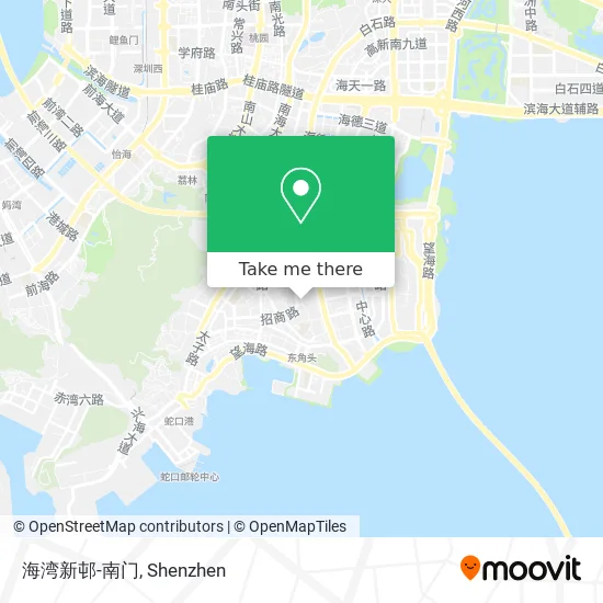 海湾新邨-南门 map
