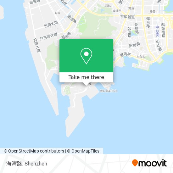 海湾路 map