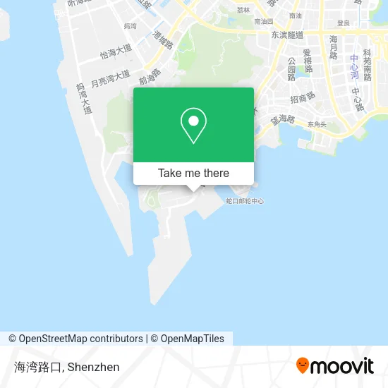 海湾路口 map