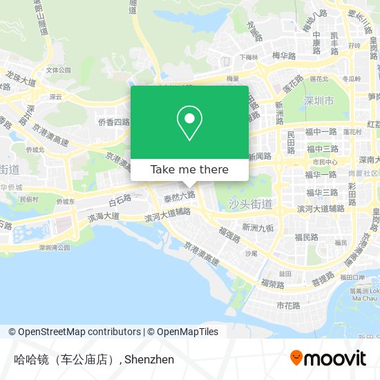 哈哈镜（车公庙店） map