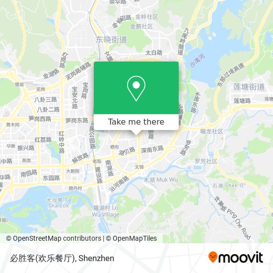 必胜客(欢乐餐厅) map