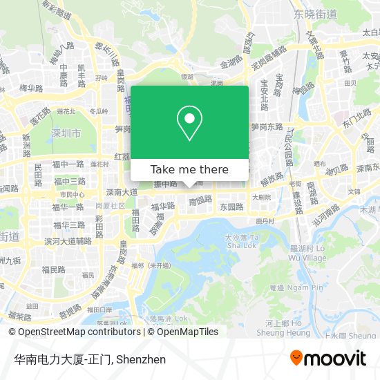 华南电力大厦-正门 map