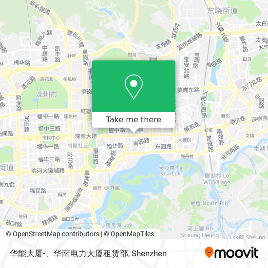 华能大厦-、华南电力大厦租赁部 map