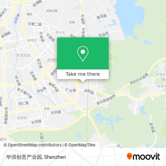 华强创意产业园 map