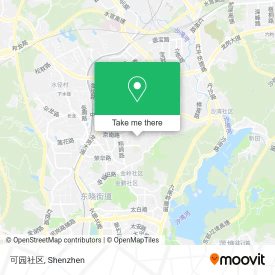 可园社区 map