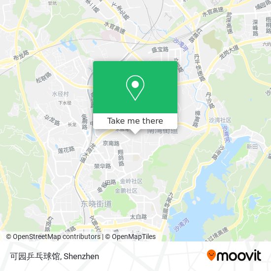 可园乒乓球馆 map