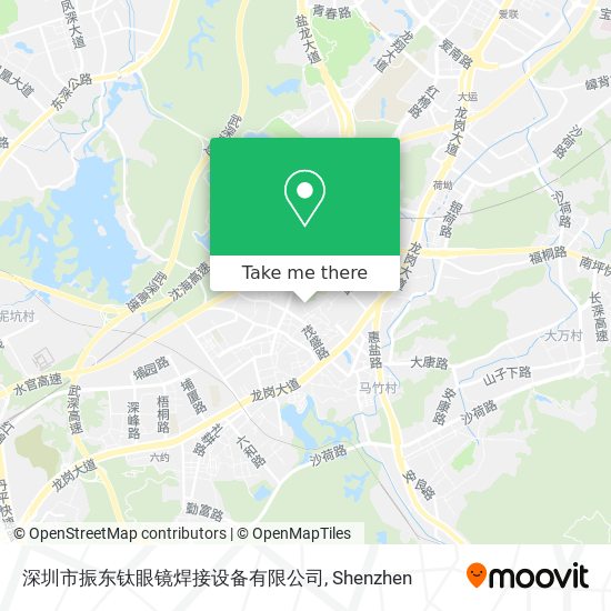 深圳市振东钛眼镜焊接设备有限公司 map