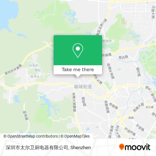 深圳市太尔卫厨电器有限公司 map