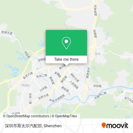 深圳市斯太尔汽配部 map