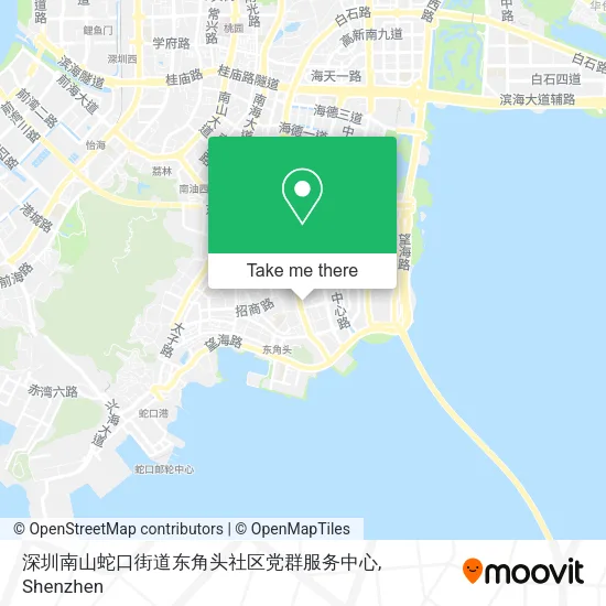 深圳南山蛇口街道东角头社区党群服务中心 map