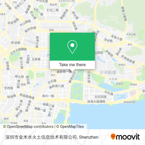 深圳市金木水火土信息技术有限公司 map