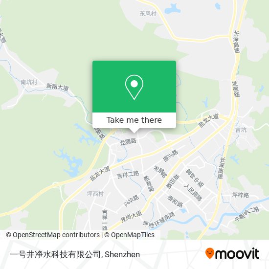 一号井净水科技有限公司 map
