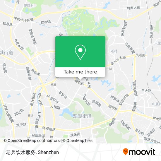 老兵饮水服务 map