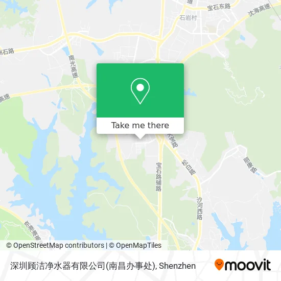 深圳顾洁净水器有限公司(南昌办事处) map