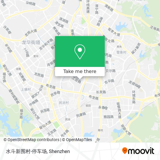 水斗新围村-停车场 map