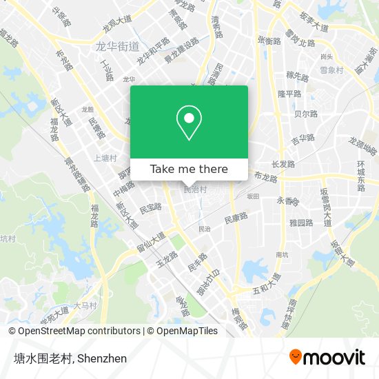 塘水围老村 map