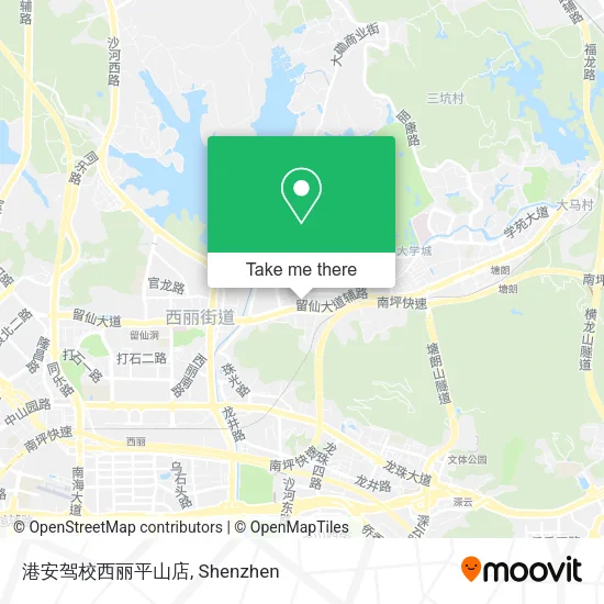 港安驾校西丽平山店 map