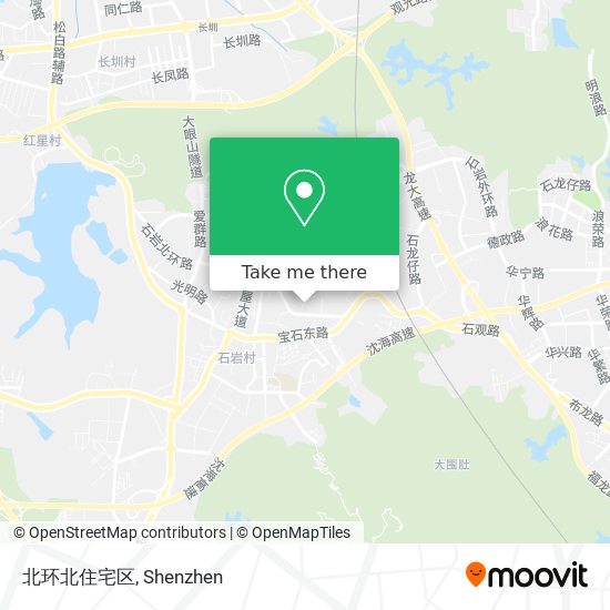 北环北住宅区 map