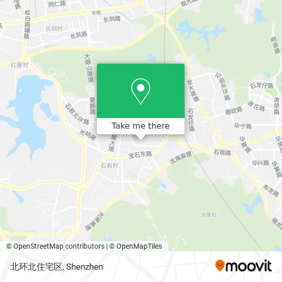 北环北住宅区 map