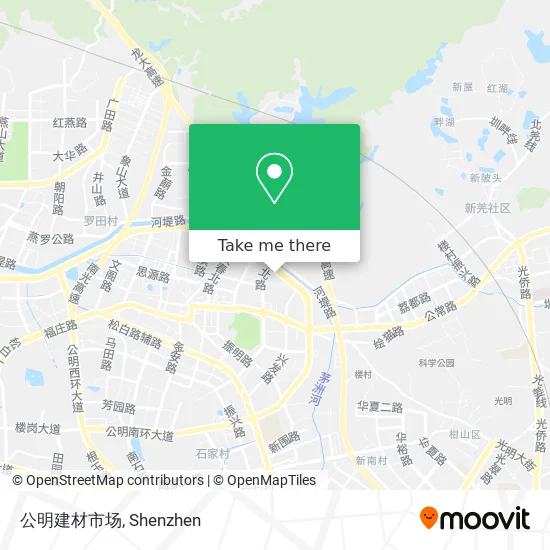 公明建材市场 map