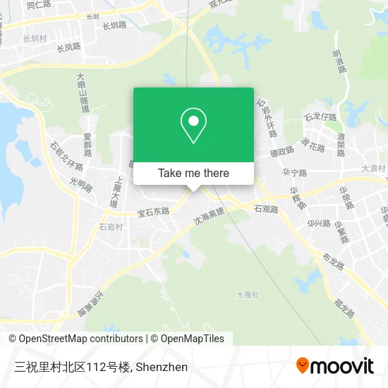 三祝里村北区112号楼 map