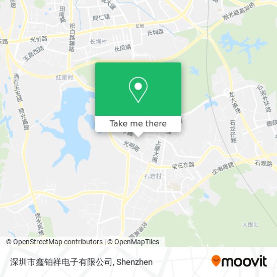 深圳市鑫铂祥电子有限公司 map