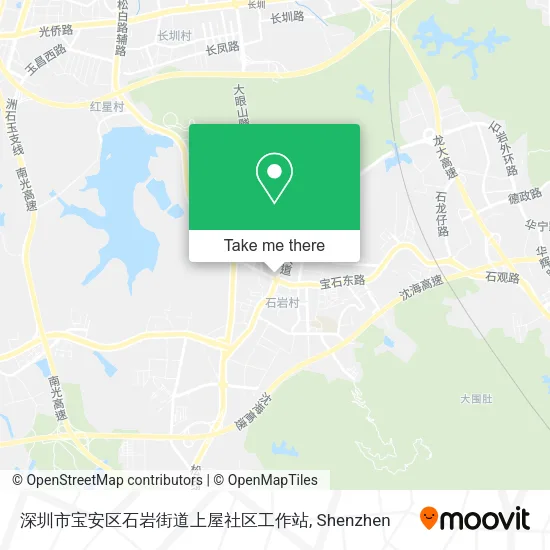 深圳市宝安区石岩街道上屋社区工作站 map