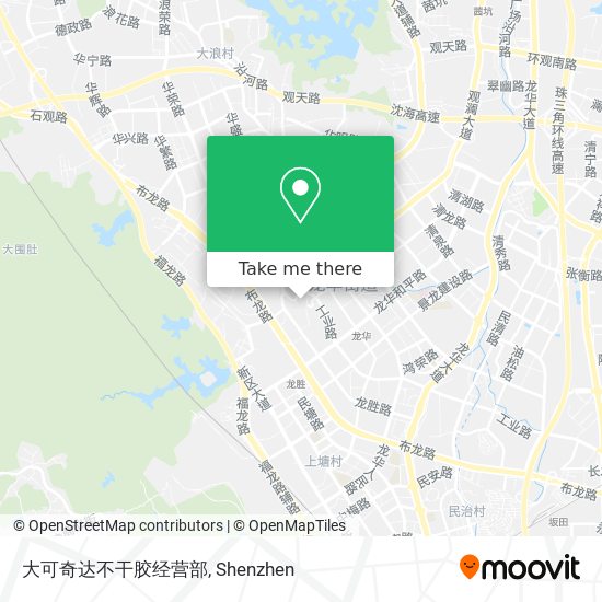 大可奇达不干胶经营部 map