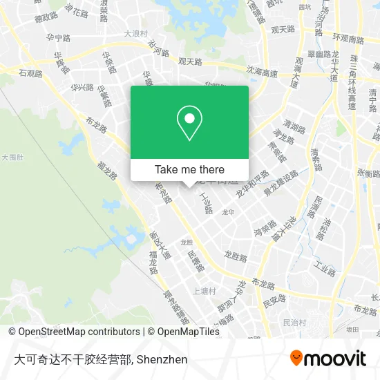 大可奇达不干胶经营部 map