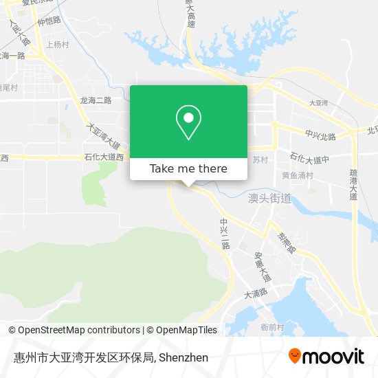 惠州市大亚湾开发区环保局 map